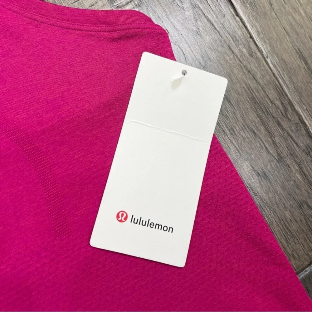 Lululemon NWT Swiftly Tech Racerback 2.0 *Race Length Ripened Raspberry - Picture 5 of 8